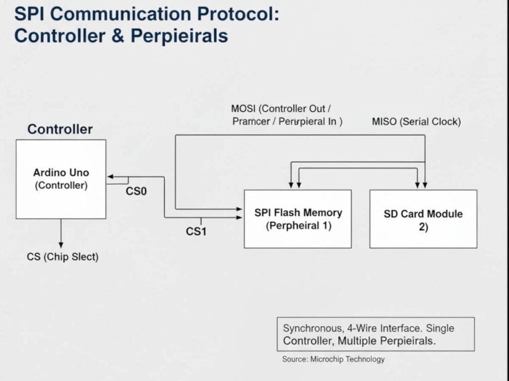 SPI communication protocol