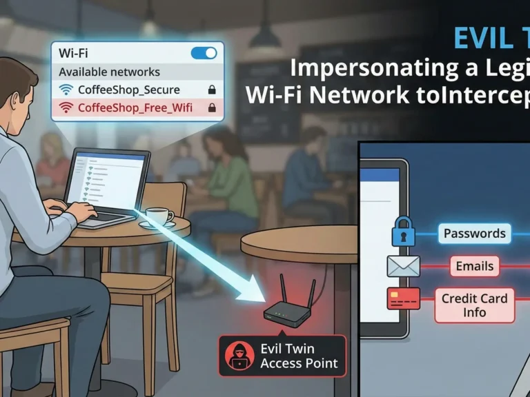 The Evil Twin Attack Explained: How Hackers Clone Wi-Fi Networks (And Why Your Phone Helps Them)