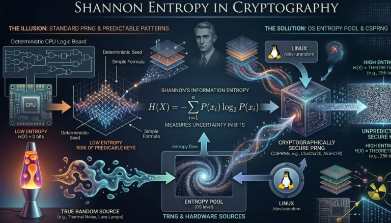 Shannon Entropy in Cryptography: 5 Critical Rules for Secure Keys